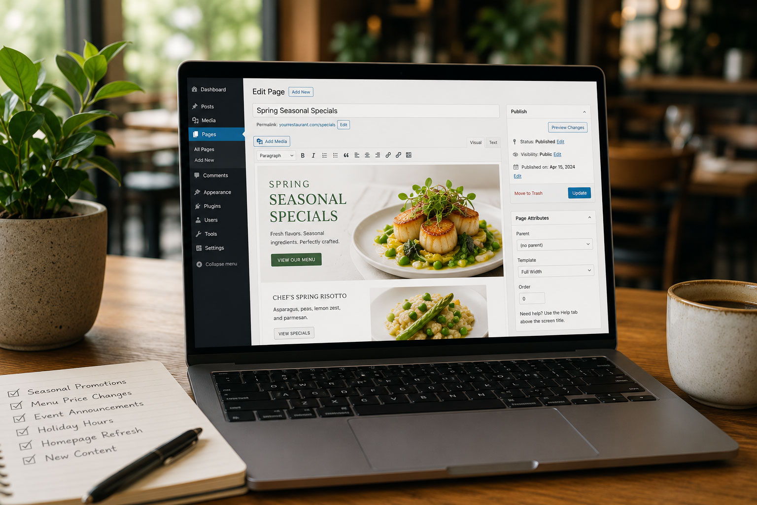 Keep Your Website Current